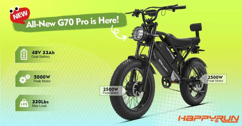 Why the HappyRun G70 Pro Is the Ultimate Electric Bike